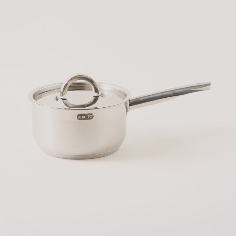 ألبرتو طقم ألبرتو 14 قطعة ستانلس ستيل جسم فضي - Image 4