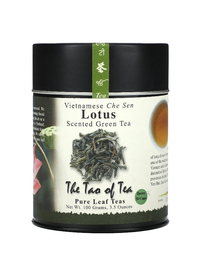 The Tao of Tea - The Tao of Tea, Scented Green Tea, Lotus , 3.5 oz (100 g) - Image 1