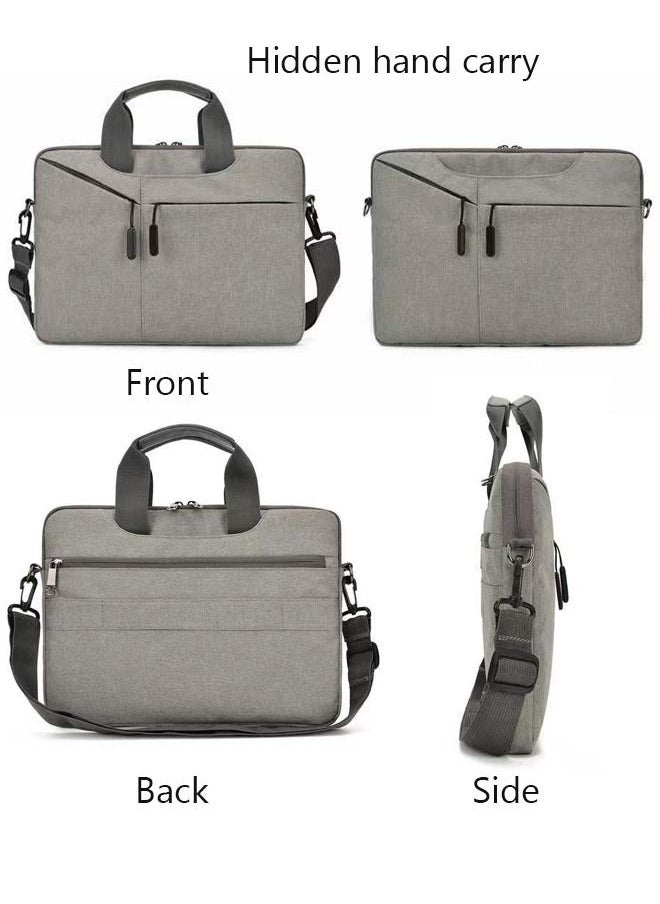 DUNISO 15.6 Inch Laptop Bag Lightweight Computer Bag Travel Business Briefcase Water Resistance Shoulder Messenger Bag for Men and Women Work Office  - Image 2