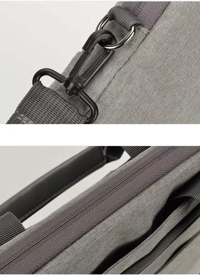 DUNISO 15.6 Inch Laptop Bag Lightweight Computer Bag Travel Business Briefcase Water Resistance Shoulder Messenger Bag for Men and Women Work Office  - Image 5