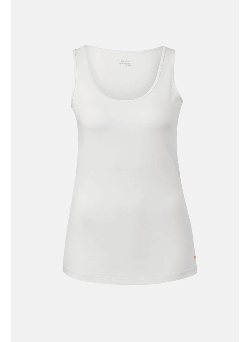 Tchibo - Women 3 Pieces Plain Sports Tank Tops, White - Image 1