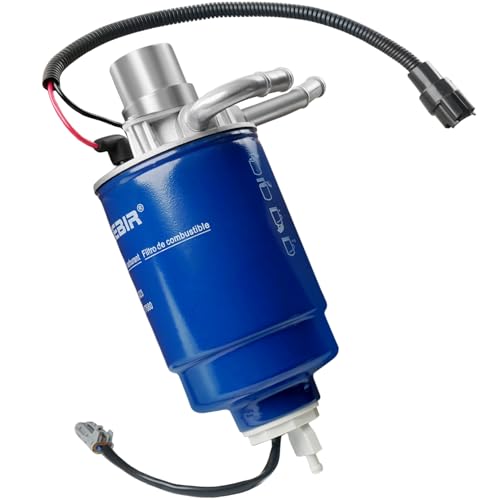 BELKEBIR 6.6 Duramax Diesel Fuel Filter Housing Assembly with Water in Fuel Sensor, Head Compatible with 2001-2004 Chevy Silverado 2500 HD 3500 GMC Sierra V8 Replace# TP3018 19431541 97780061 98017680 904-558 - Image 1