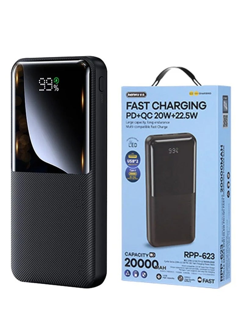 REMAX - RPP-623 Fast Charging Power Bank 20000mAh 20W+22.5W PD+QC - Image 1