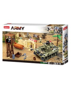 Sluban Sluban - Army The Big War Battle 790 Pieces - M38-B0713  - Image 1