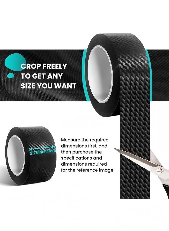 Uliova 5M Car Door Edge Protector Carbon Fiber Anti Scratch Strip Door Guard Protection Film Universal Auto Exterior Accessories - Image 2