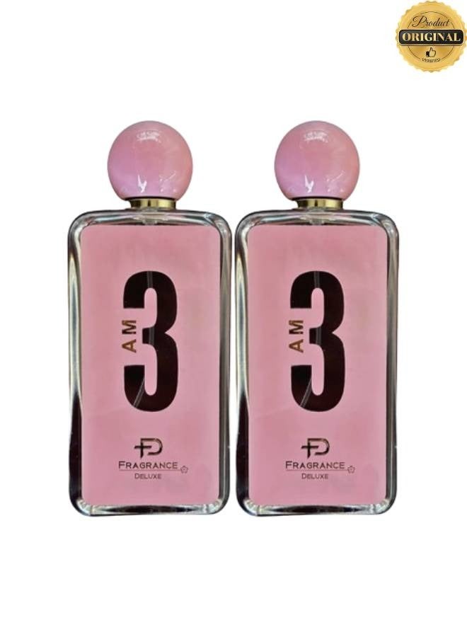 FD 2 Pieces 3Am Fd Deluxe Perfume 100ML - Image 1