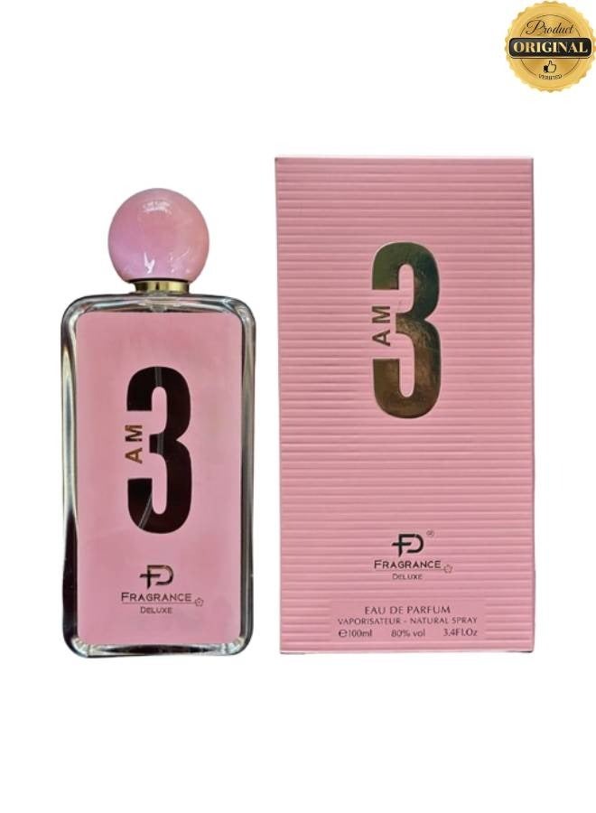 FD 2 Pieces 3Am Fd Deluxe Perfume 100ML - Image 2