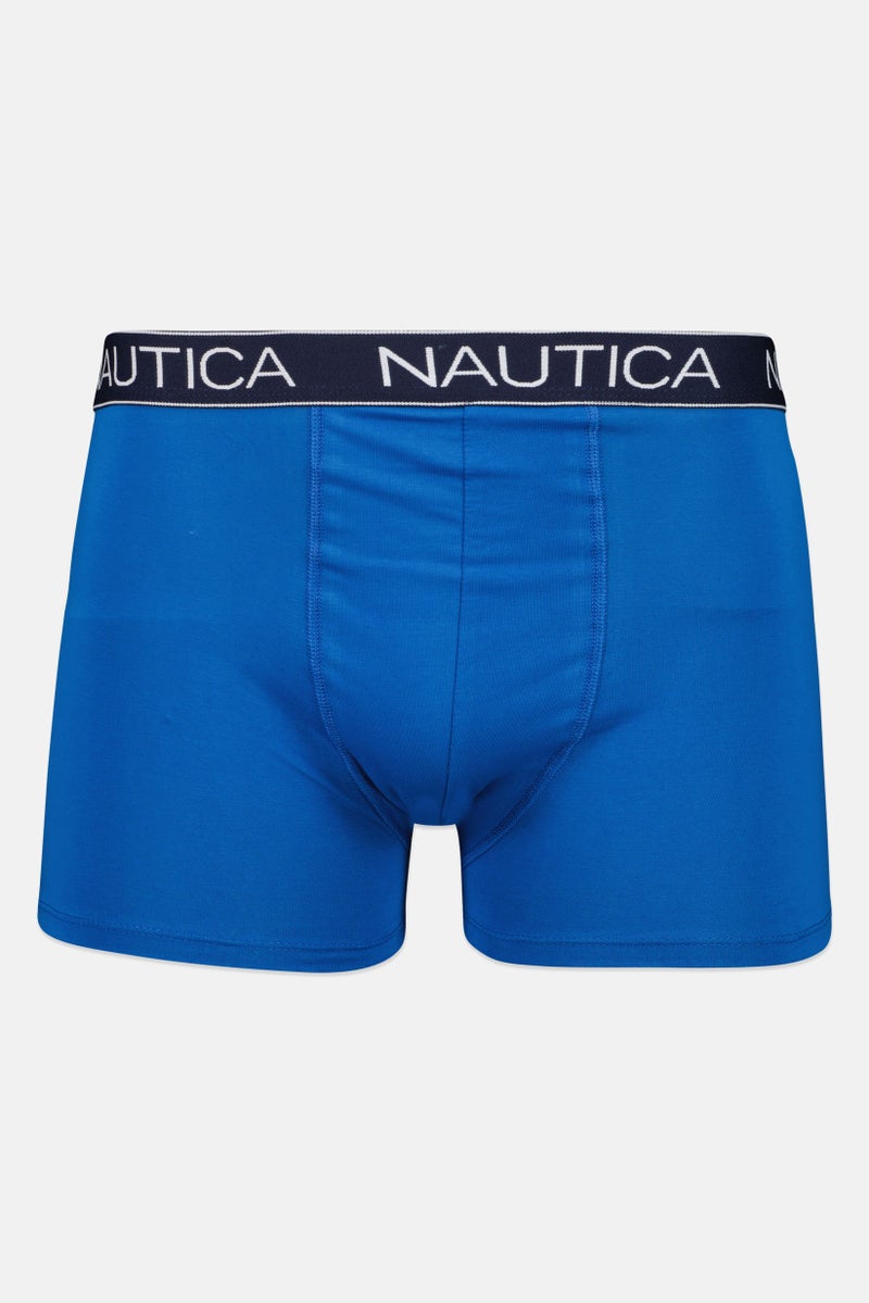 NAUTICA Men 4 Pieces Brand Logo Boxer, Multicolor - Image 2