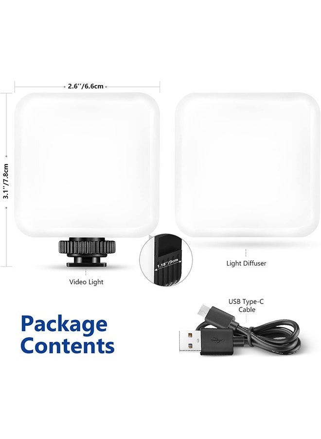 Neewer - NEEWER LED Video Light,Portable Bi-Color 3200K~5600K Dimming Lights for Cameras, CRI 97+, 8 Scene Modes, 2000mAh Rechargeable Battery for Gaming/YouTube/Vlog/Photography - NL-36AI - Image 1