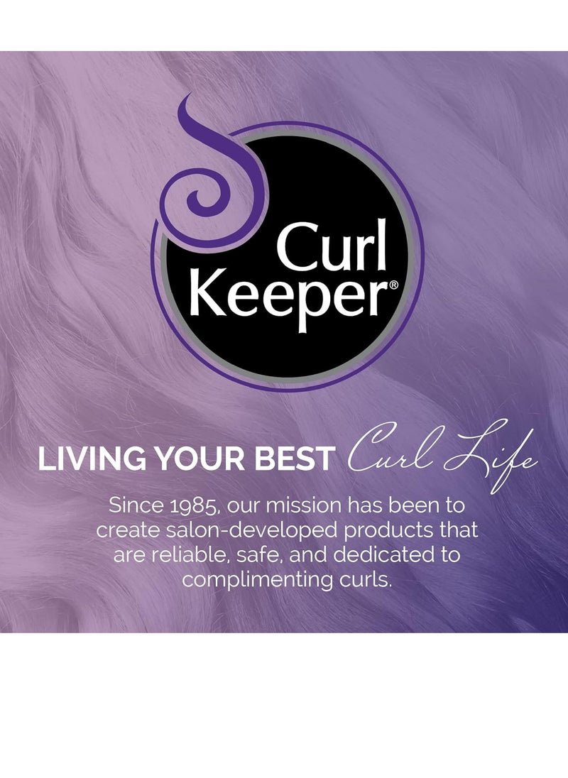 Curl Keeper The Original FLEXY BRUSH (Turquoise) For Detangling and Curl Clumping