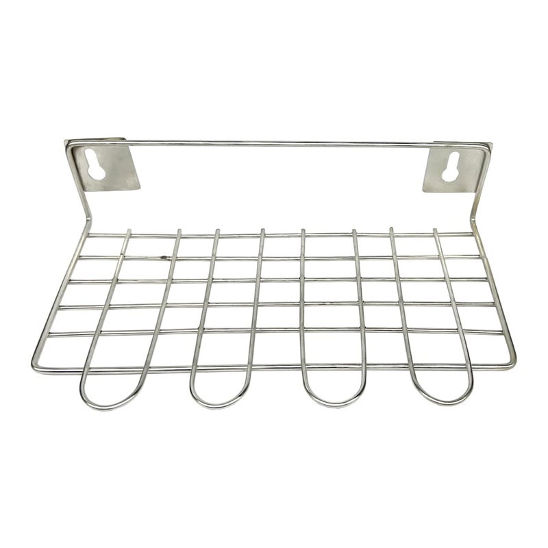 JISUN Stainless Wall Mounted Ladle Stand Pack of 2 for Kitchen Silver  - Image 2