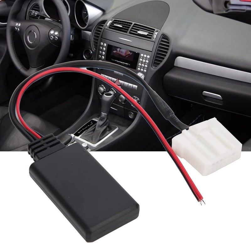 ويوبلز كابل بلوتوث AUX-IN، وحدة بلوتوث 5.0 للسيارة، كابل AUX-IN، محول صوت لاسلكي، مناسب لسيارات مازدا 2، 3، 5، 6، MX5، RX8 - Image 2