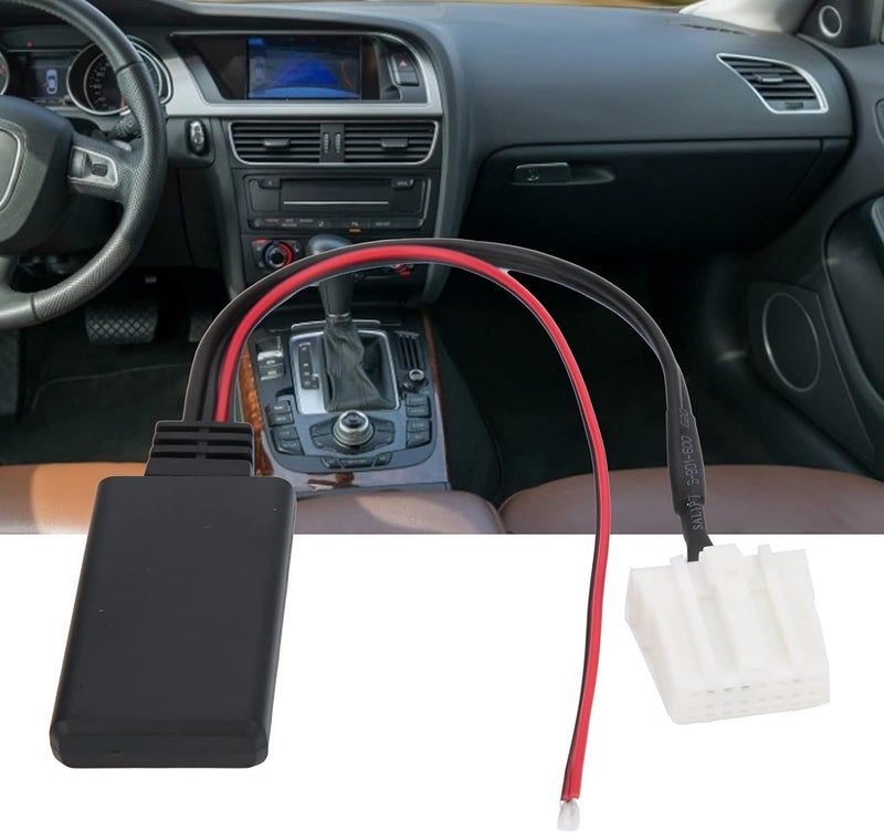 ويوبلز كابل بلوتوث AUX-IN، وحدة بلوتوث 5.0 للسيارة، كابل AUX-IN، محول صوت لاسلكي، مناسب لسيارات مازدا 2، 3، 5، 6، MX5، RX8 - Image 3