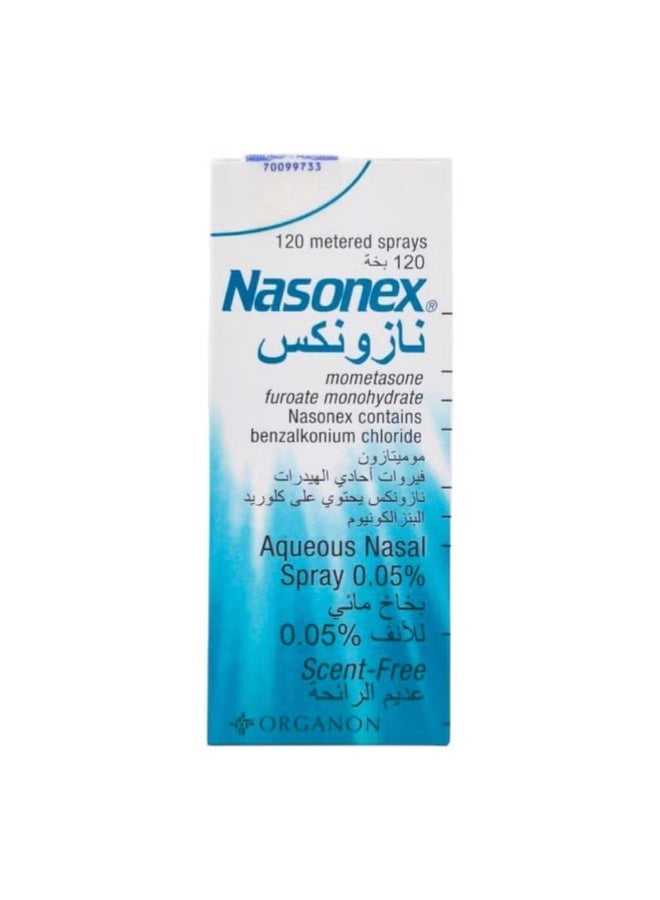 Nasonex Nasal Spray 50 Mcg 120 Dose