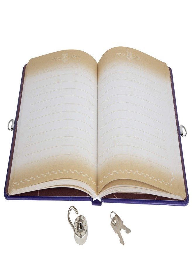 هاري بوتر مذكرات هاري بوتر مارودر ماب للأطفال - دفتر يوميات القفل والمفتاح مع 216 صفحة مسطرة - مرخص رسميًا - هدية كتاب وفيلم للبنات والأولاد والمراهقين - 6 سنوات فما فوق - Image 4