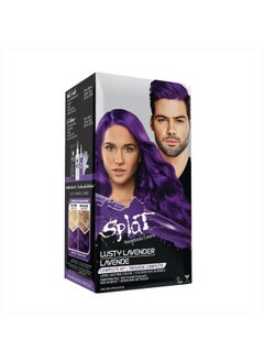 SPLAT Lusty Lavender | Original Complete Purple Hair Dye Kit | Semi Permanent | Vegan  - Image 1