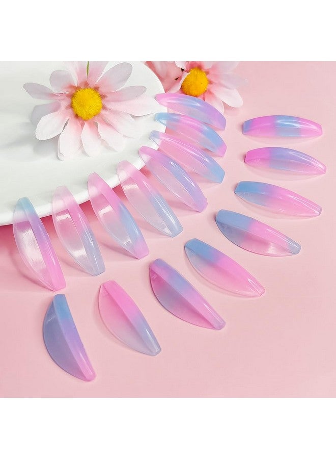 Libeauty Eyelash Lift Rods Reusable Lash Perm Pads 8 Pairs Set Of Combi Silicon Pads Ccurl Eyelash Lifting Shield Diy Use At Home Or Salon Lash Perming Tool - Image 4