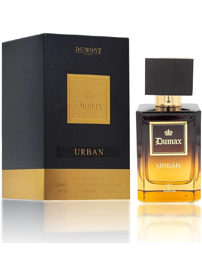 Dumont Urban 3.4Oz Unisex Perfume For Men And Women Spicy Musky And Luxury Fragrance Long Lasting Cologne Mist And Body Spray For Him And Her - Image 1
