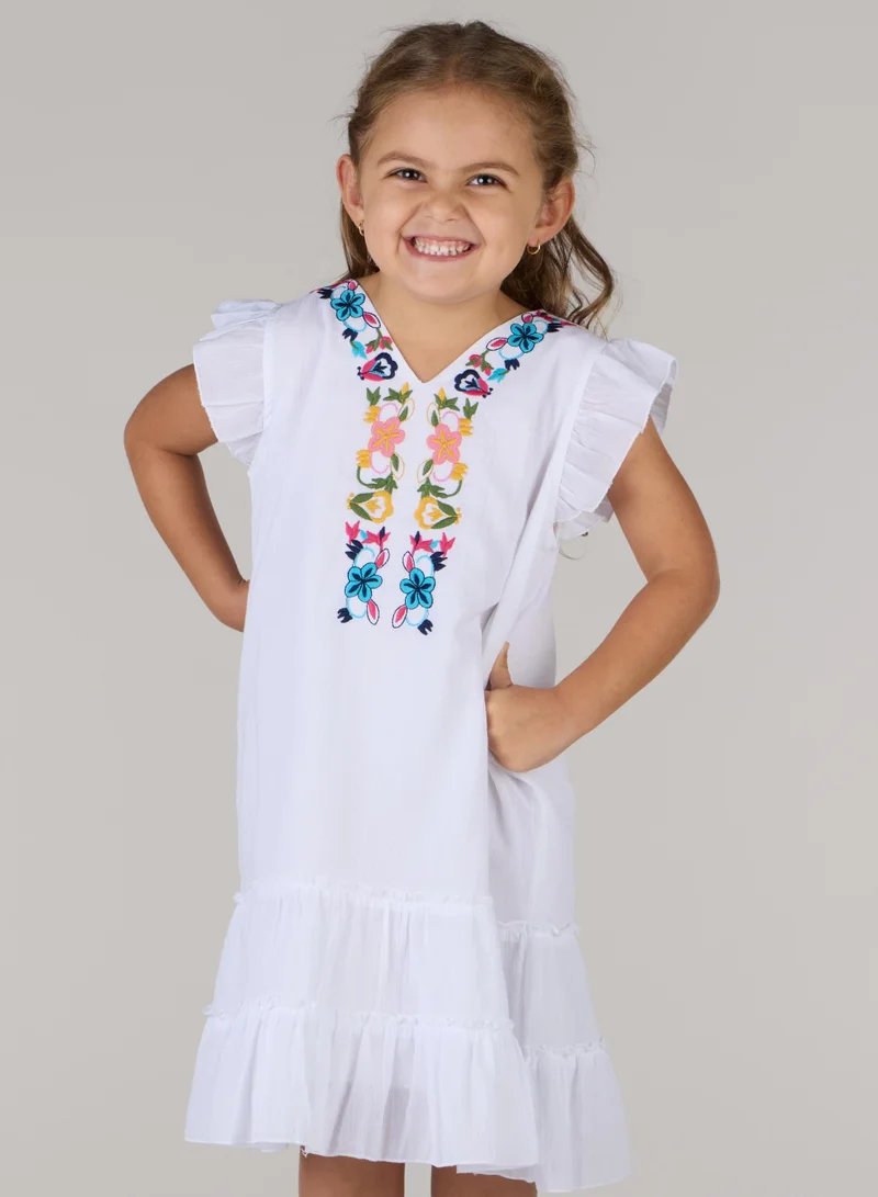Just Nature Kids Sholdie Dress Charming