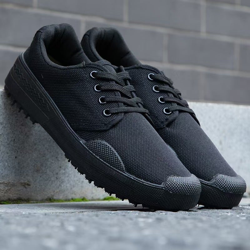 Student Military Training Shoes, Liberation Shoes, Training Shoes, Wear-Resistant, Breathable, Non-Slip Rubber Shoes, Construction Site Work Safety Shoes, Durable - Image 2