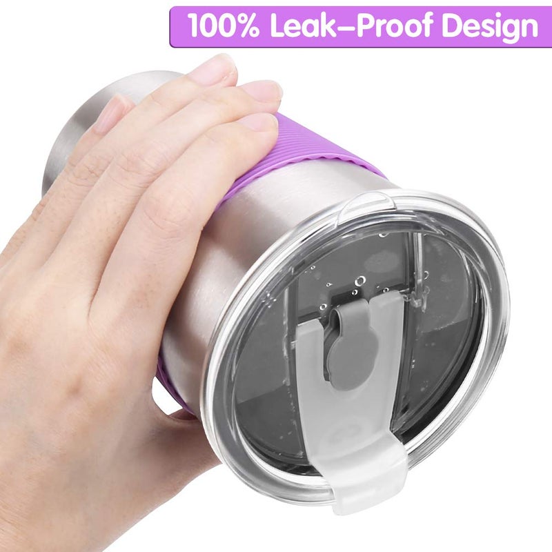 SSAWcasa Stainless Steel Kids Cups, 6 Pack 12oz Leak Proof Kids Straw Cup Sippy Tumblers with Lid and Straw, Unbreakable Water Drinking Glasses, BPA-Free Metal Mug for Toddler Children Adult Indoor Outdoor - Image 2