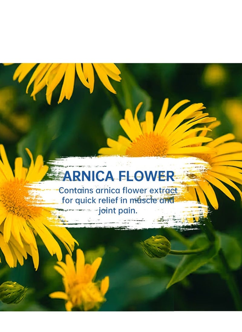 Sumifun 2 PCS Arnica Pain Relief Cream 20g Soothing Arnica Ointment for Neck Pain Relief, Joint Discomfort, Stiffness, Gentle Massage Cream for Back, Neck, Joint Care, Ideal for Athletes & Active Lifestyles - Image 4