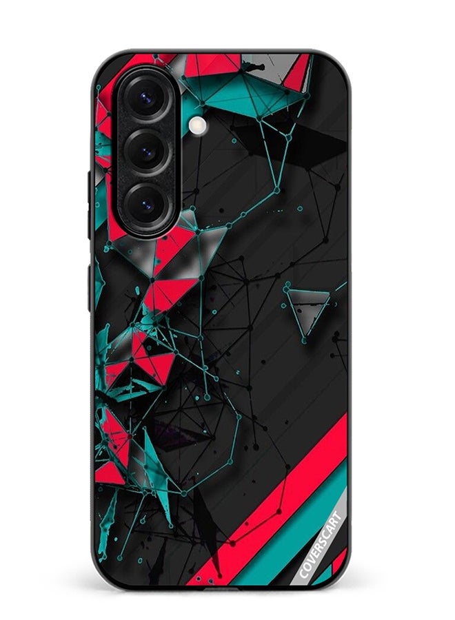 VR CREATIVE Protective Case Cover For Samsung Galaxy A56 Tech Pattern Design Multicolour