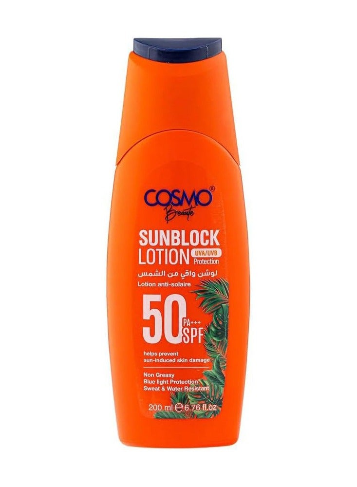 COSMO Beaute Sunblock Lotion 50 SPF 200Ml