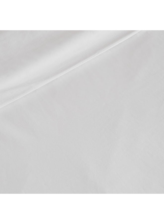 Home Box Purely-percale 3-Piece 300TC Percale Queen King Duvet Quilt Cover Set 220 x 220 cm  - Image 5