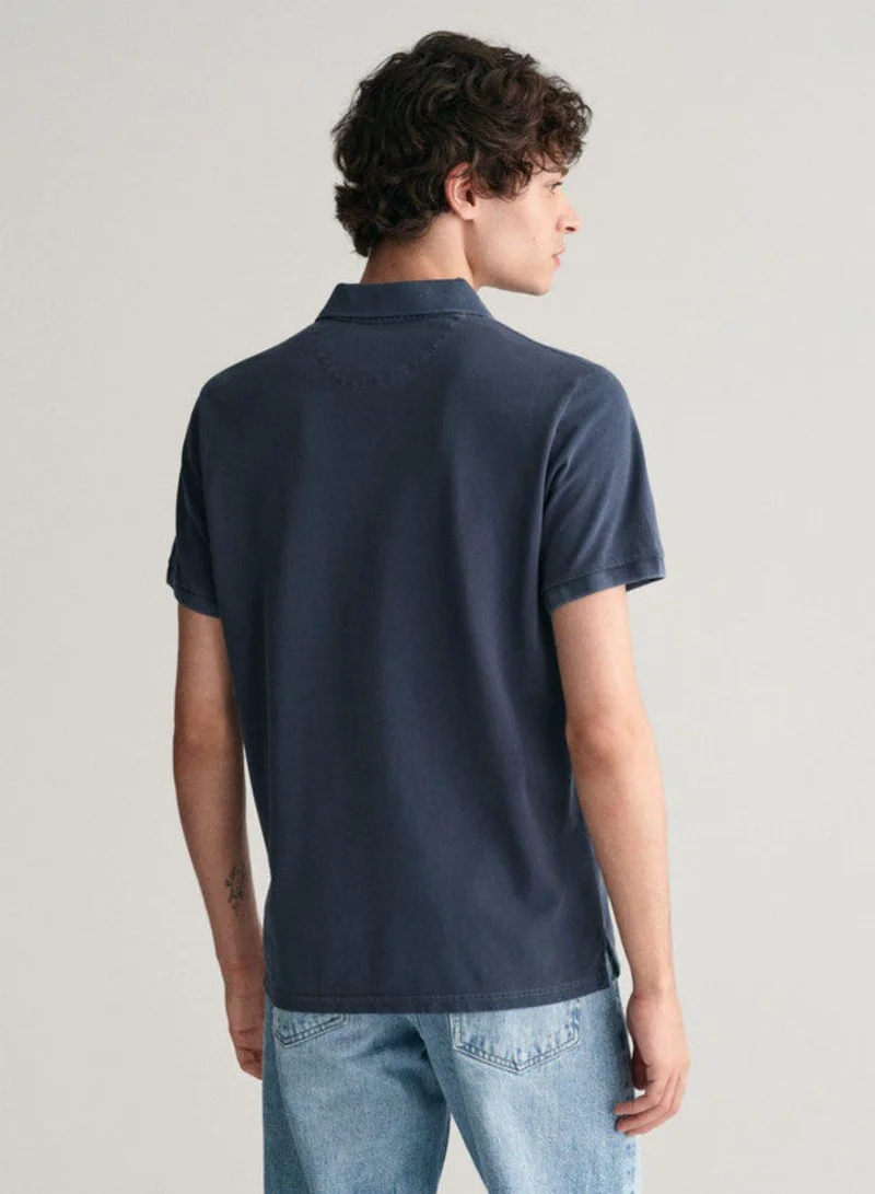 غانت Gant Sunfaded Piqué Polo Shirt
