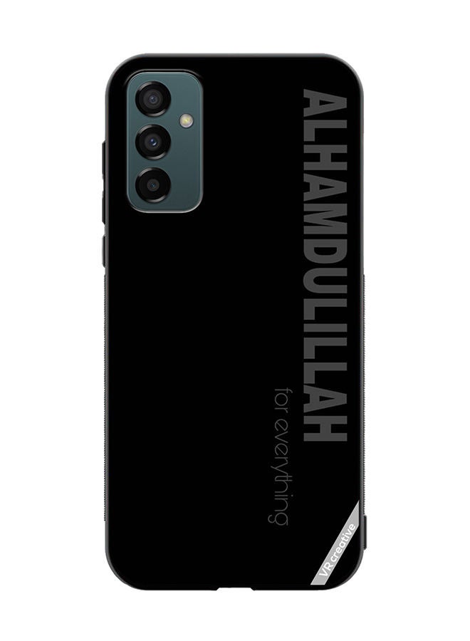 VR CREATIVE Protective Case Cover For Samsung Galaxy F23 Alhamdulillah For Everything Design Multicolour - Image 1