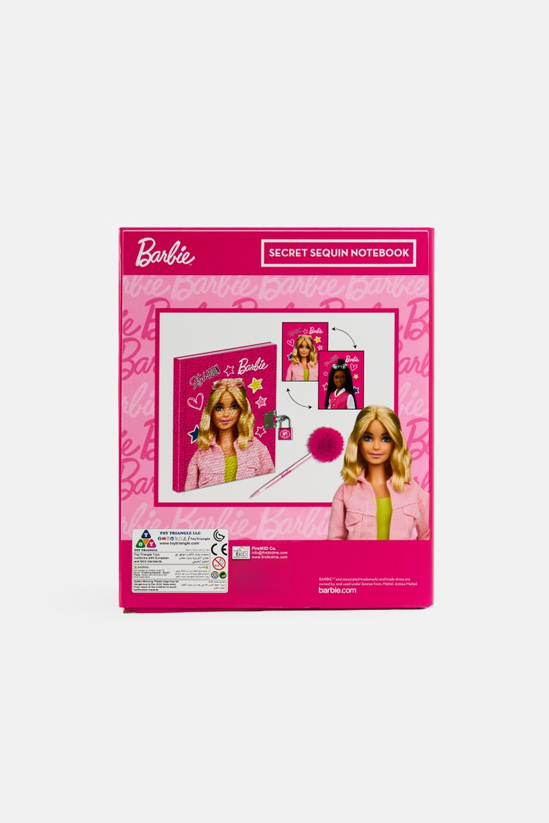 Barbie Mattel Barbie Secret Sequin Notebook Set - Image 3