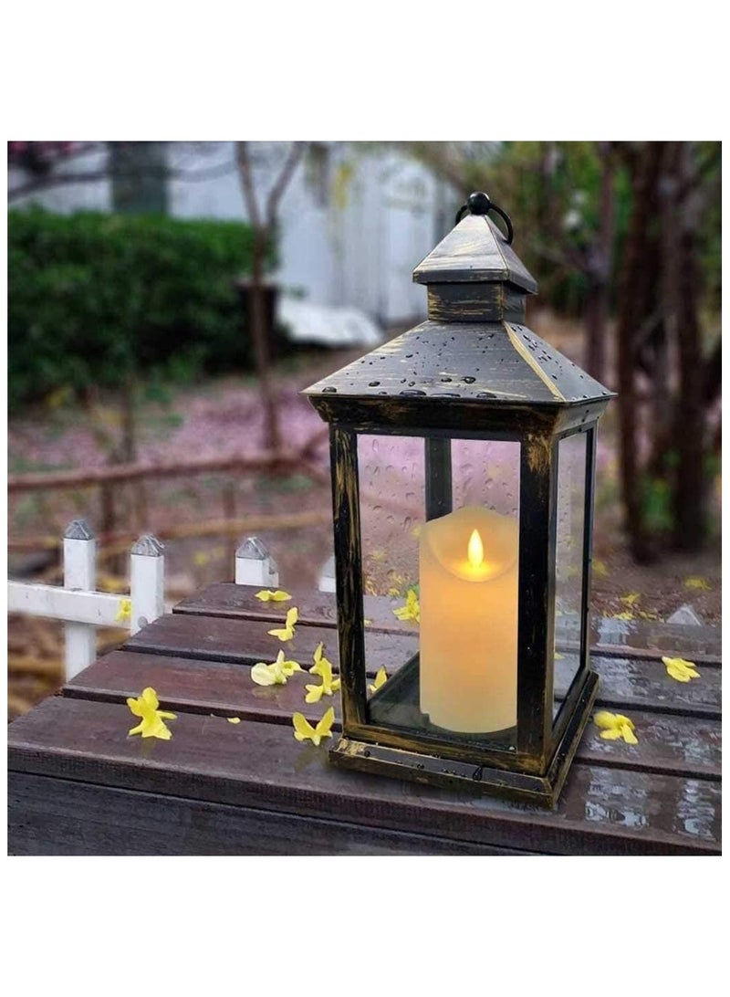 Flameless Candles, Set of 3 Flameless Pillar Candles, Battery Operated Fake Candle, LED Flameless Candles Flickering, Elegant Wickless Design, Perfect for Home Decor - Image 3