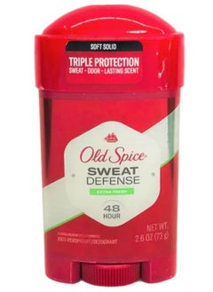 Old Spice, Sweat Defense Anti-Perspirant Deodorant, Soft Solid, Stronger Swagger, 2.6 oz (73 g)