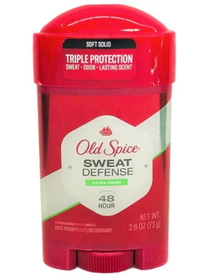 Old Spice - Old Spice, Sweat Defense Anti-Perspirant Deodorant, Soft Solid, Stronger Swagger, 2.6 oz (73 g) - Image 1