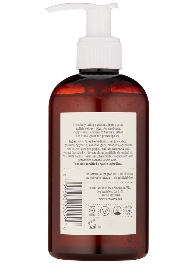 ERBAVIVA Baby Shampoo, 8 Fl Oz - Image 2