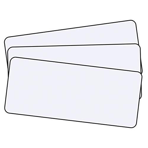 Qisan Large Gaming Mouse Pad Extended Size Mousepad for Computer Desktop PC Laptop 31.5"x11.8"x0.15" Keyboard Pad Desk Pad with Anti-Slip Rubber Base | Large Desk Mat for Keyboard and Mouse-White 3pcs - Image 1