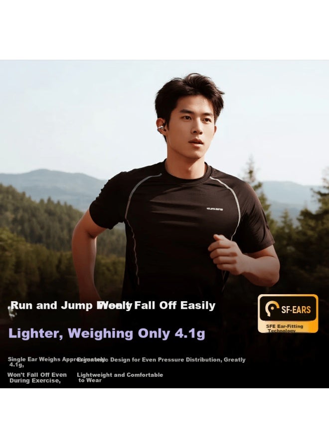 Skyworth D3 Pro Pine Shadow Black Ai Edition Bluetooth Clip-on Open Wireless In-ear Sports Running Headphones Long Battery Life Noise Cancelling Top 10 Gold List New Year Gift - Image 2
