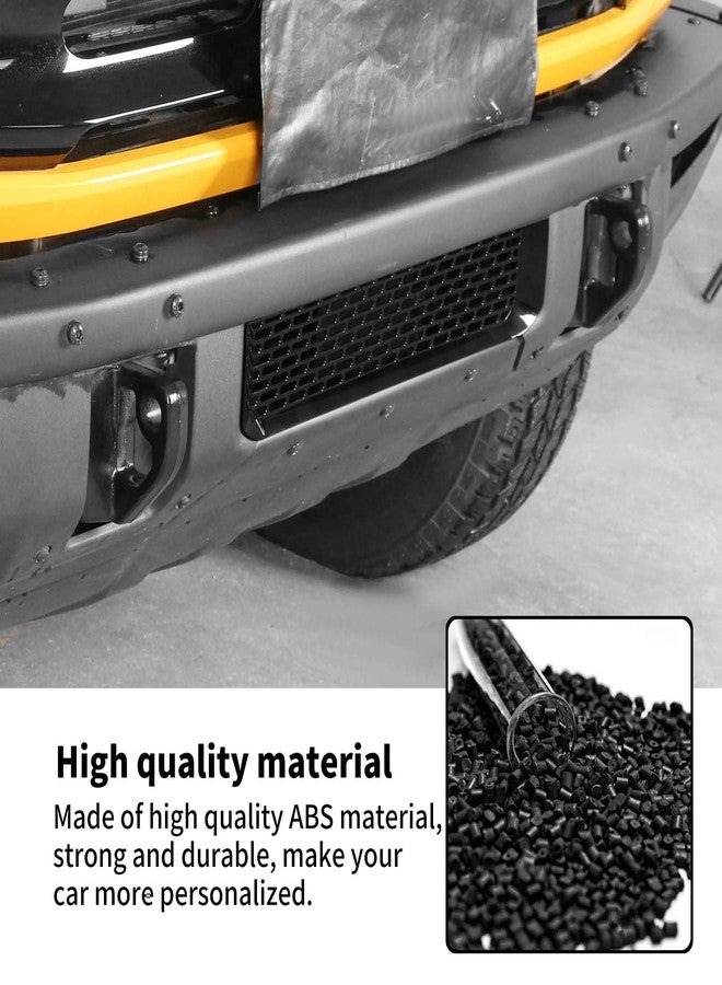 Linskip Modular Bumper Gap Insert Compatible with 2021-2025 Ford Bronco & Bronco Raptor, Enhancing Vehicle Front Appearance, Front Bumper Gap Cover for Bronco Exterior Accessories(Gloss Black) - Image 5