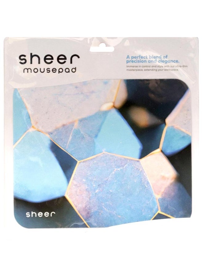 شير وسادة ماوس شفافة من الألياف الدقيقة/السيليكون - Image 2