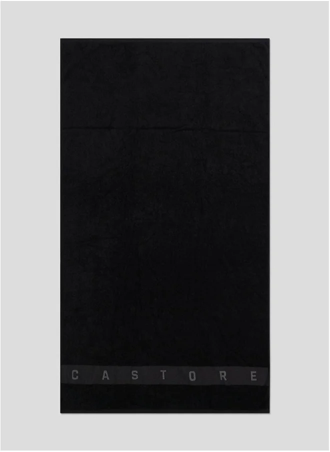 CASTORE Black Pool Towel