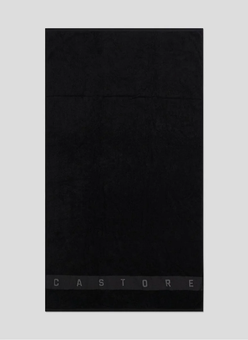 CASTORE Black Pool Towel