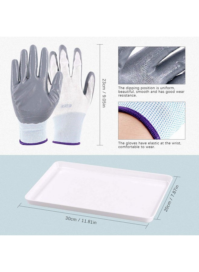 Swpeet - 24Pcs Block Printing Starter Tool Kit Rubber Stamp Carving Blocks Ink Roller Carving Tools Gloves Tracing Papers And Ink Mixing Tray For Stamp Carving - Image 1