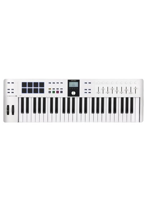 Arturia Keylab Essential 49 MK3 MIDI Controller-White