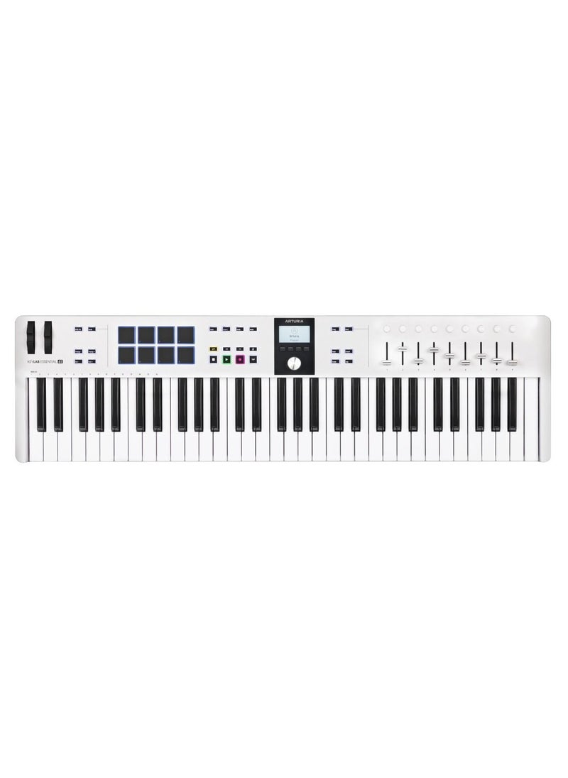 Arturia - Arturia Keylab Essential 49 MK3 MIDI Controller-White - Image 1