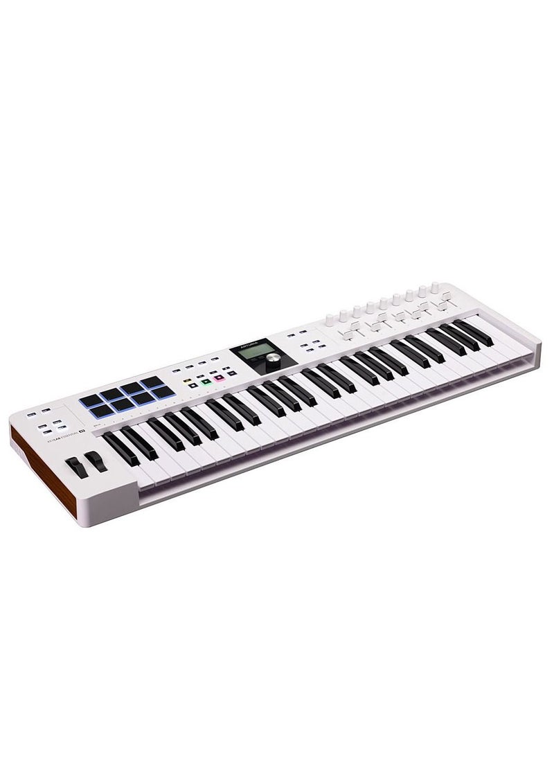 Arturia - Arturia Keylab Essential 49 MK3 MIDI Controller-White - Image 1