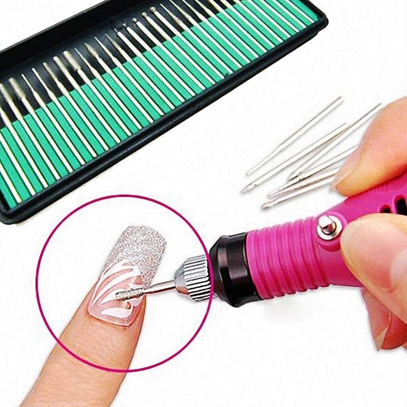 Diy Crafts 10468 6614 Diamond Burr Bits Drill for Engraving Carving for Dremel Rotary Tool Multicolor - Image 3