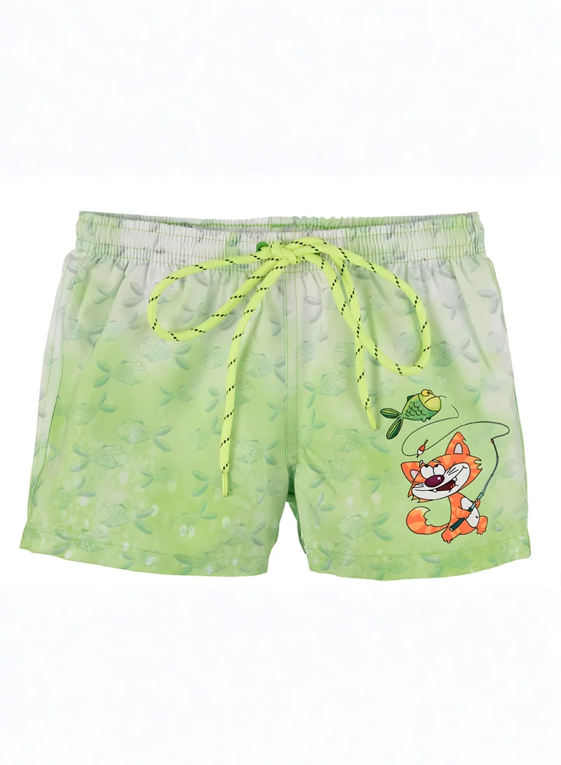 Slipstop Lunch Time Junior Swim Shorts