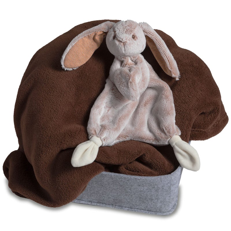Mary Meyer Lovey Soft Toy, 13-Inches, Silky Tan Bunny - Image 2
