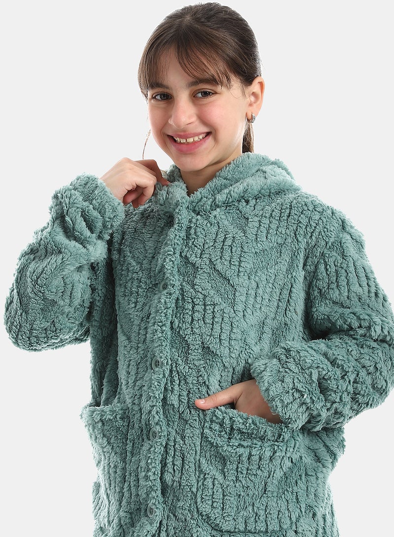 Andora Hooded Neck With Long Sleeve Pajama - Image 5